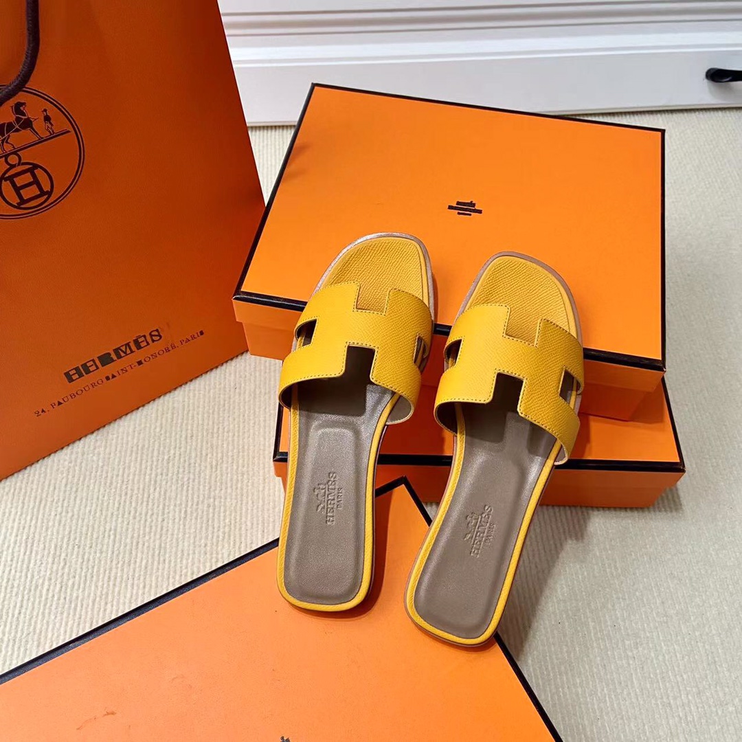 에르메스 올수공 오란 슬리퍼 샌들 앱송 49